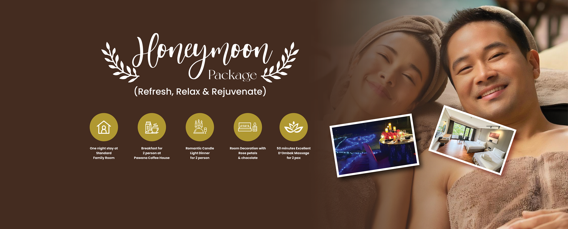 Honeymoon Package with Spa