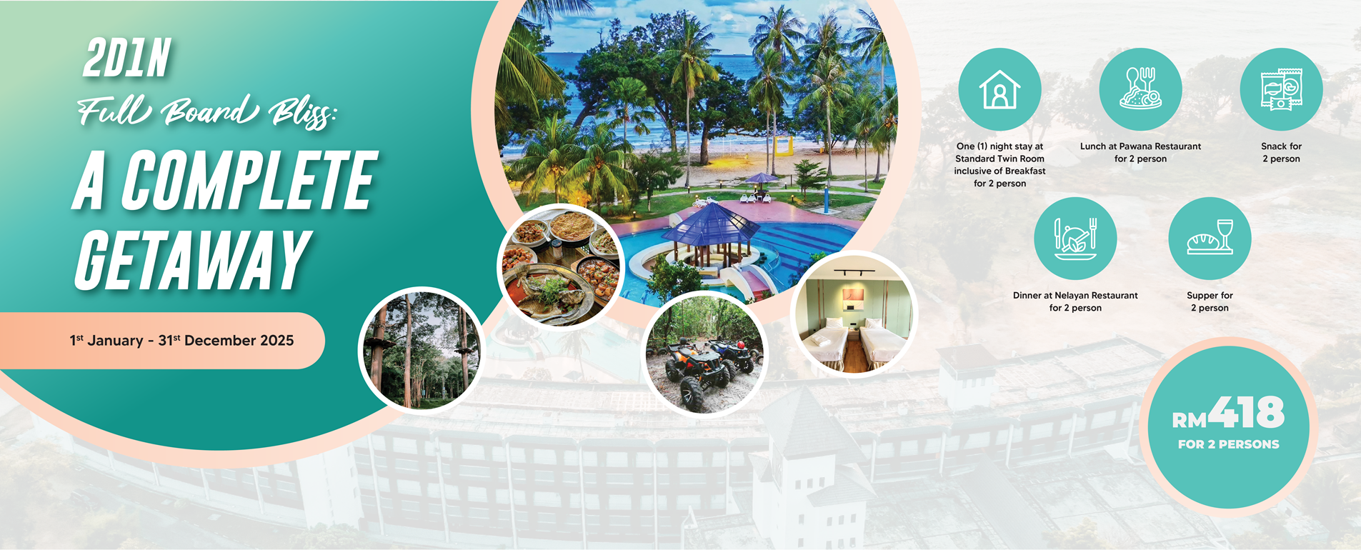 2D1N Full Bliss: A Complete Gateway